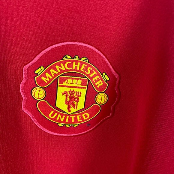 Nike Manchester United Therma-Fit 1/4 Zip Pullover Jacket - Picture 6 of 11